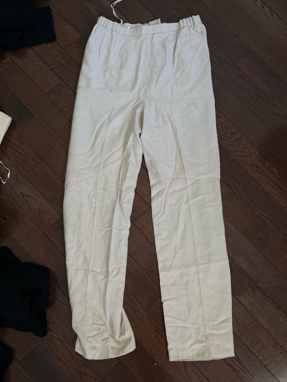 Vintage Bill Blass Lightweight Cream Pants